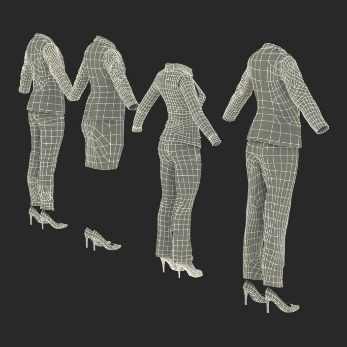 Women Suits 3D Models Collection 2 3D model