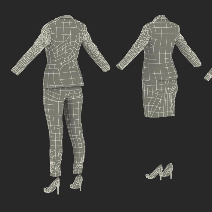 Women Suits 3D Models Collection 2 3D model