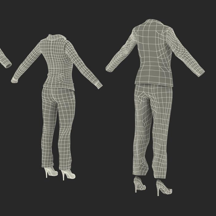 Women Suits 3D Models Collection 2 3D model