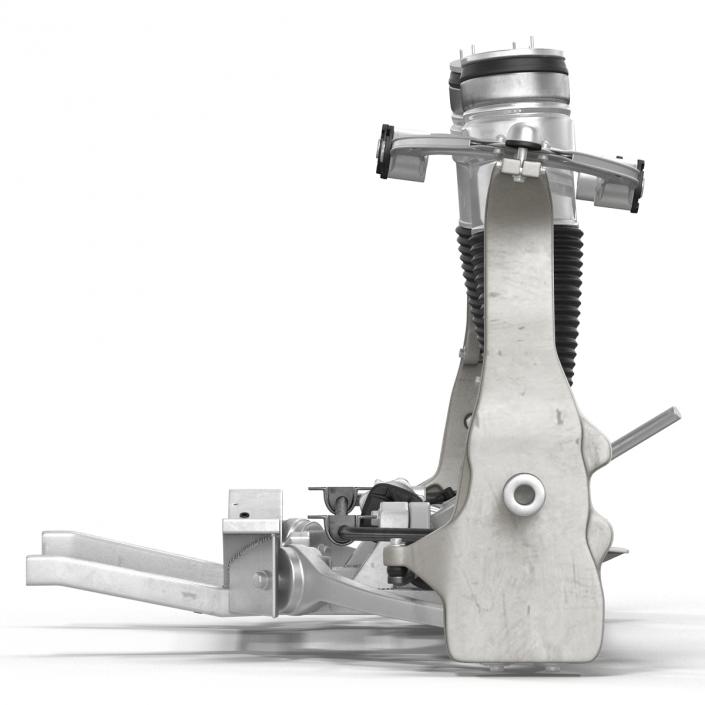 Tesla Model S Front Suspension 3 3D