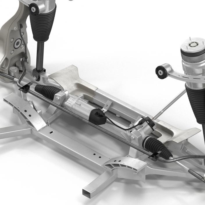 Tesla Model S Front Suspension 3 3D