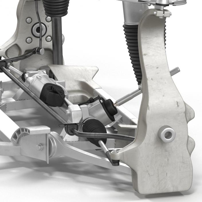 Tesla Model S Front Suspension 3 3D