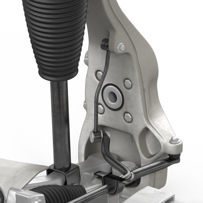 Tesla Model S Front Suspension 3 3D