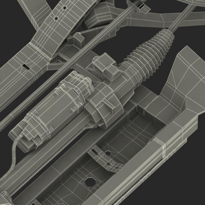 Tesla Model S Front Suspension 3 3D