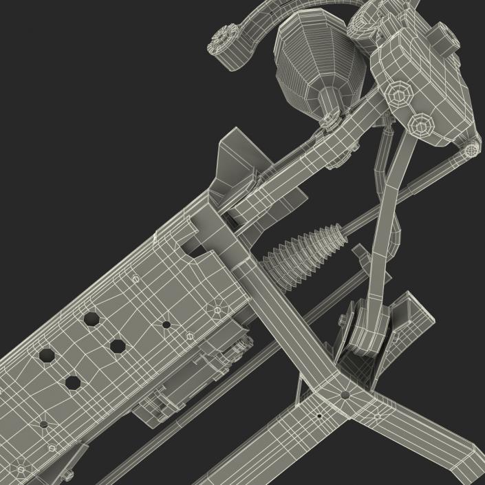 Tesla Model S Front Suspension 3 3D