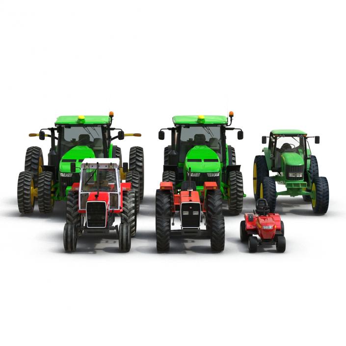 3D Tractors Collection 2