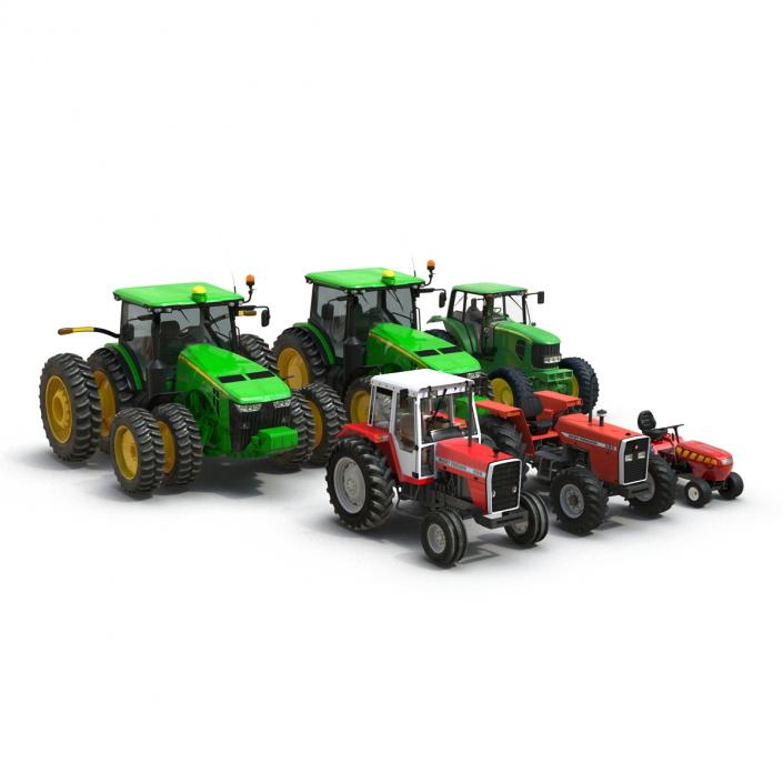 3D Tractors Collection 2