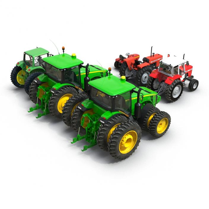 3D Tractors Collection 2