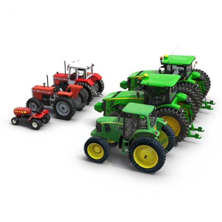 3D Tractors Collection 2