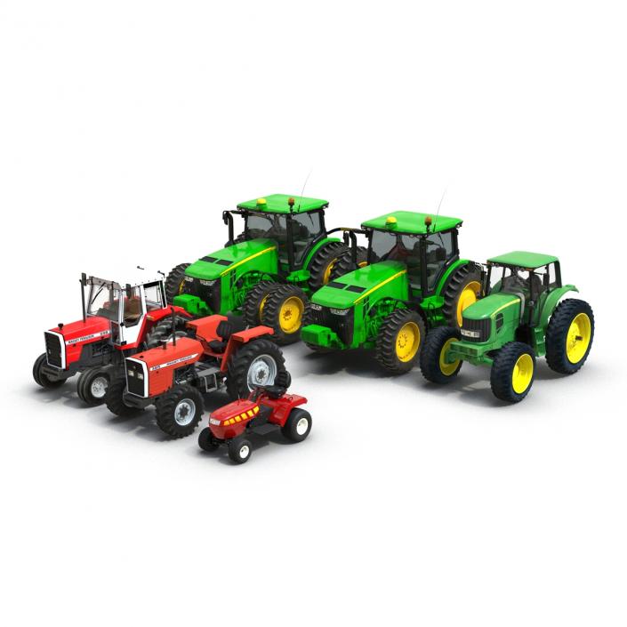 3D Tractors Collection 2