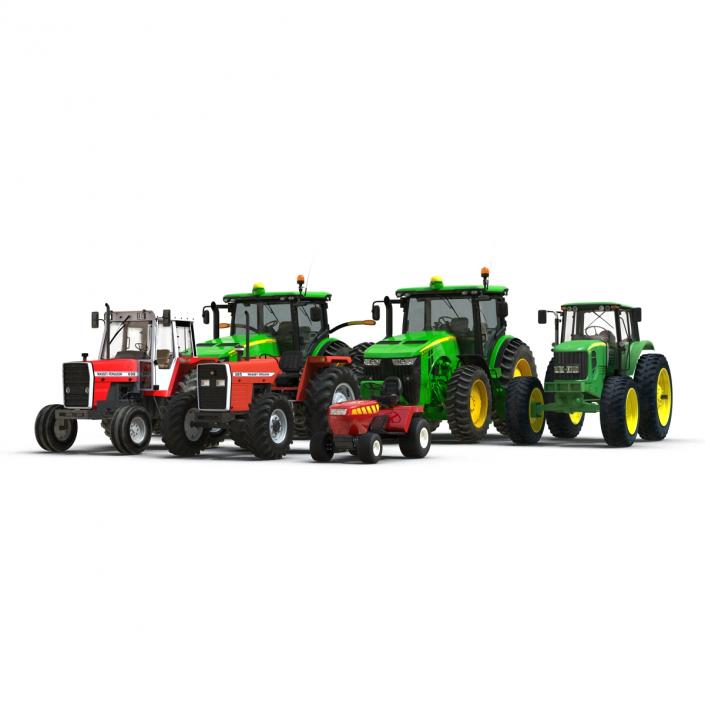 3D Tractors Collection 2