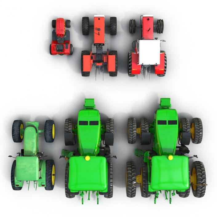 3D Tractors Collection 2