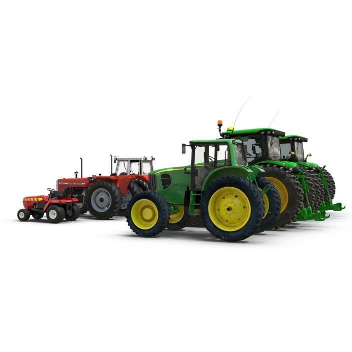 3D Tractors Collection 2