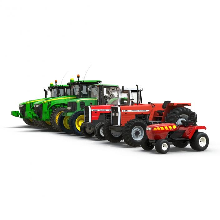 3D Tractors Collection 2