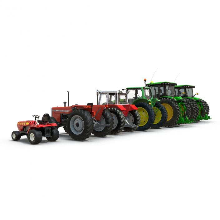 3D Tractors Collection 2