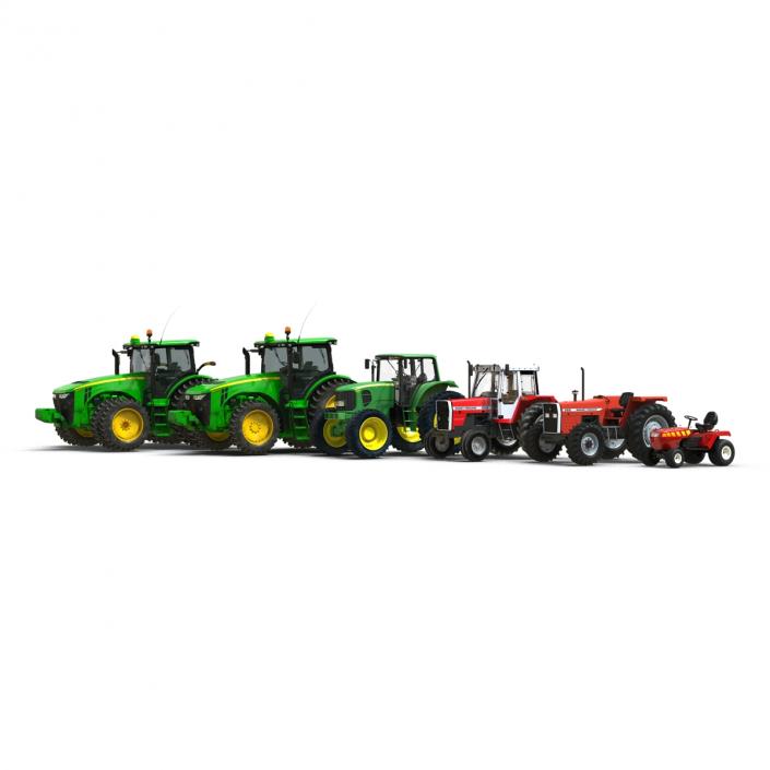 3D Tractors Collection 2