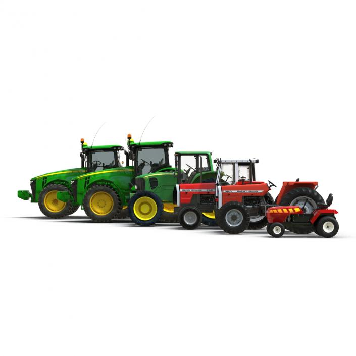 3D Tractors Collection 2