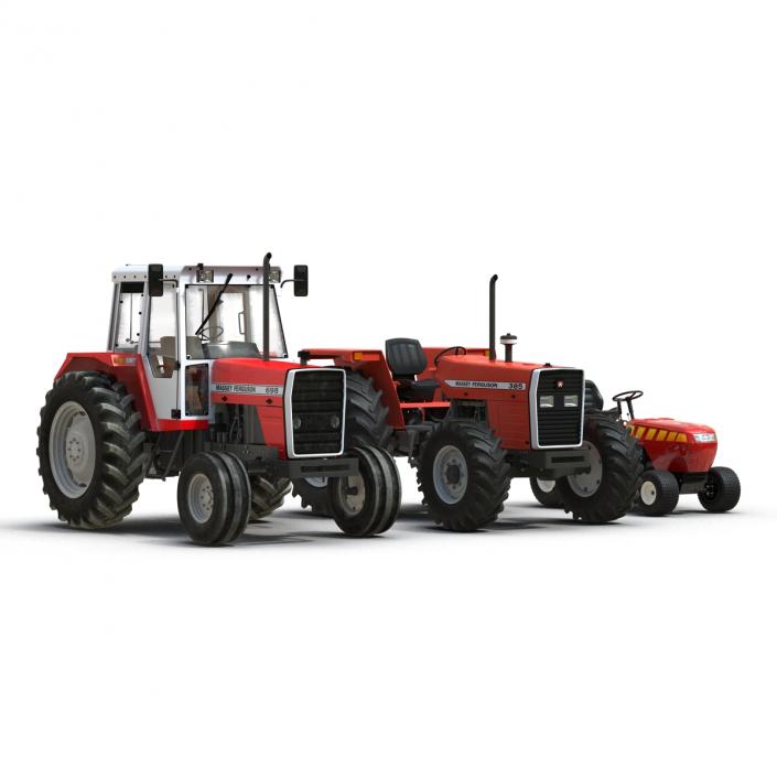 3D Tractors Collection 2