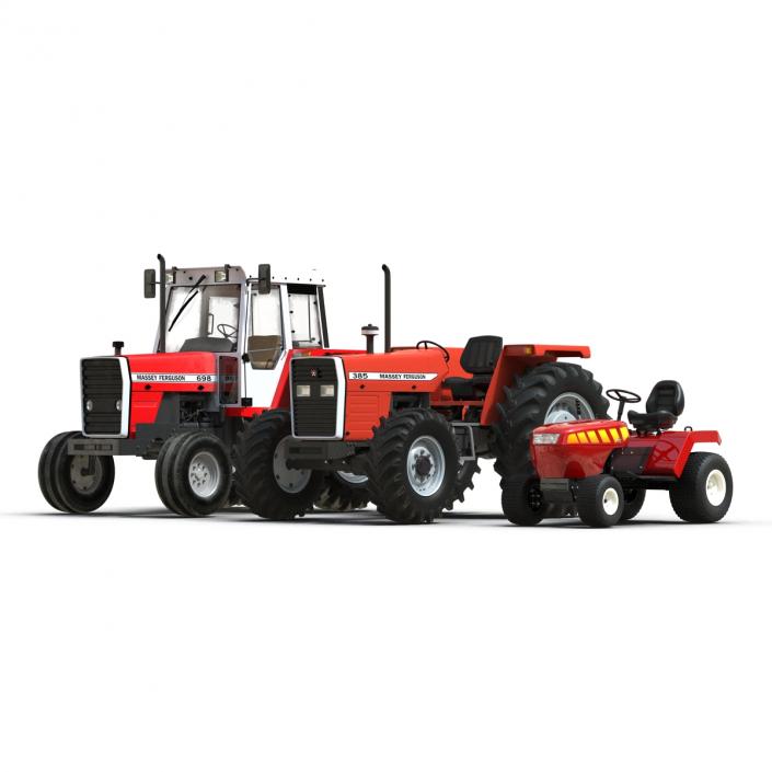 3D Tractors Collection 2