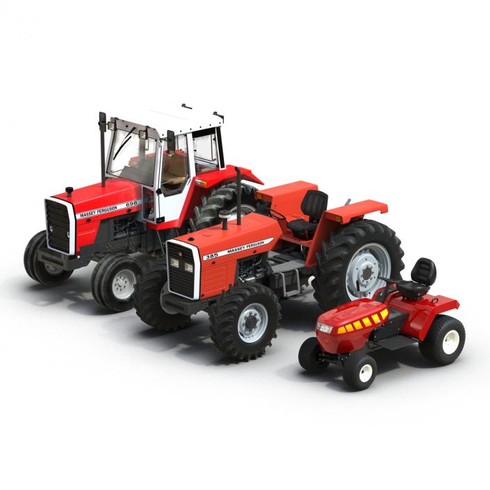 3D Tractors Collection 2