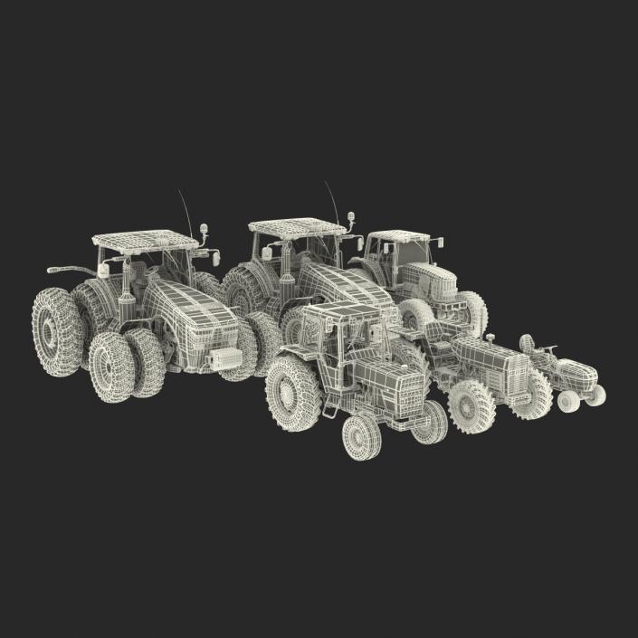 3D Tractors Collection 2