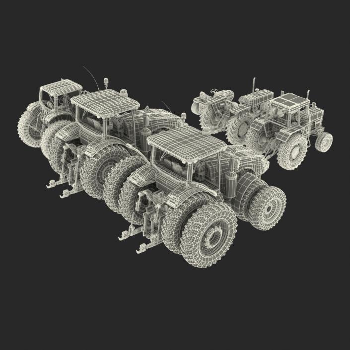 3D Tractors Collection 2