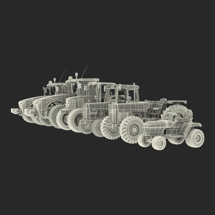 3D Tractors Collection 2