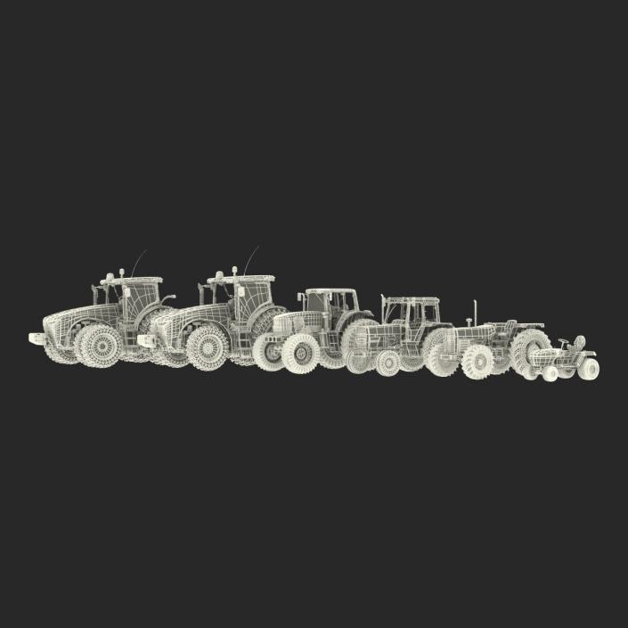 3D Tractors Collection 2