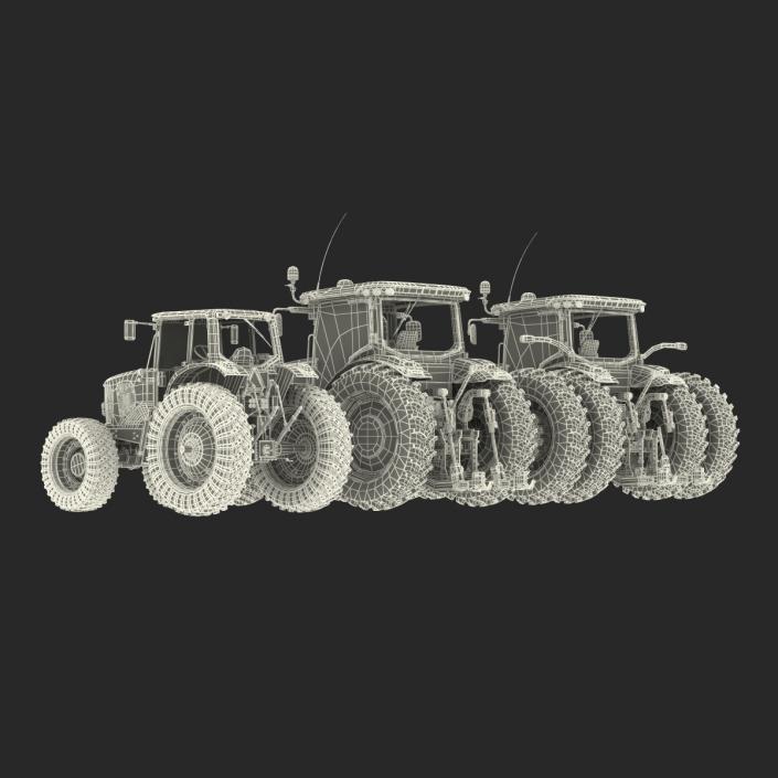 3D Tractors Collection 2