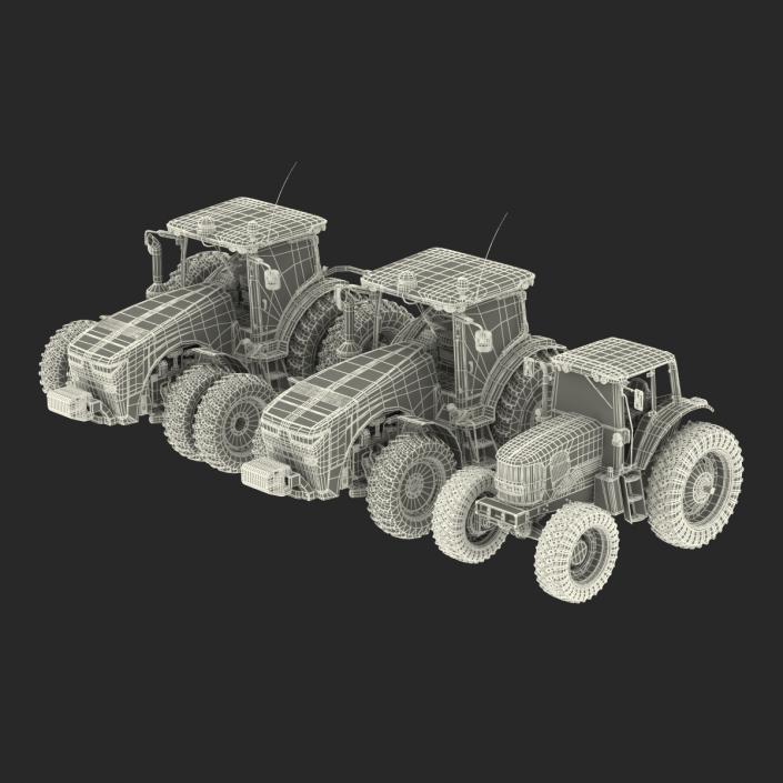 3D Tractors Collection 2