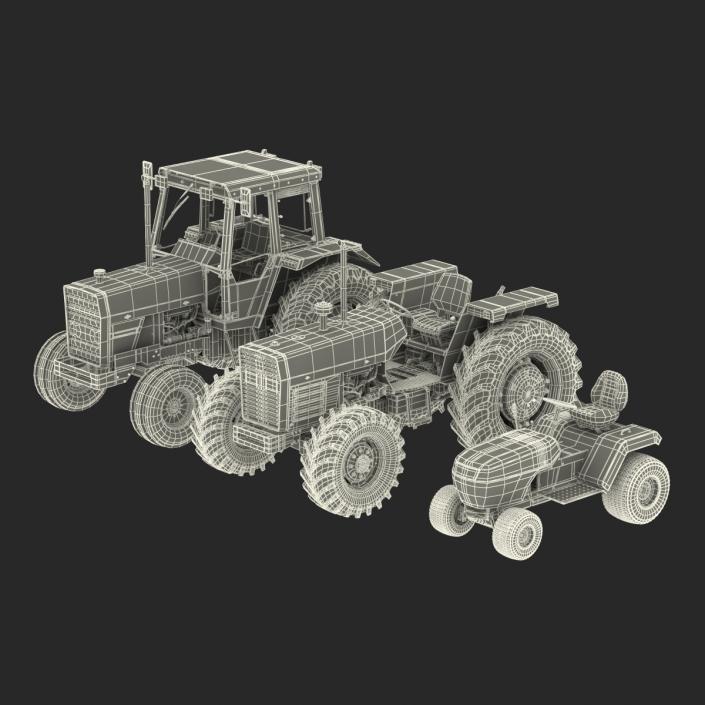 3D Tractors Collection 2