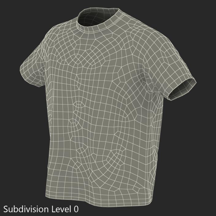 3D TShirt Blue