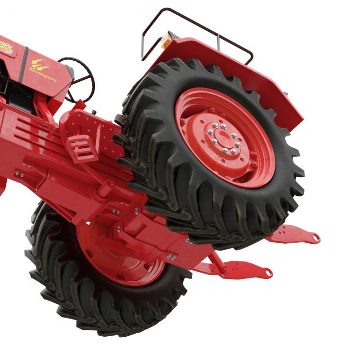 3D Tractor Mahindra 395 DI model