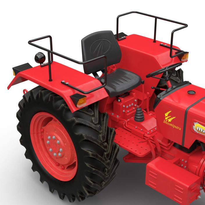 3D Tractor Mahindra 395 DI model