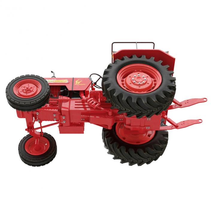 3D model Tractor Mahindra 395 DI Rigged