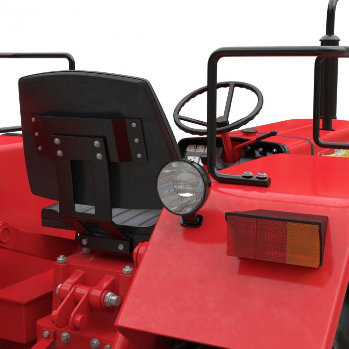 3D model Tractor Mahindra 395 DI Rigged