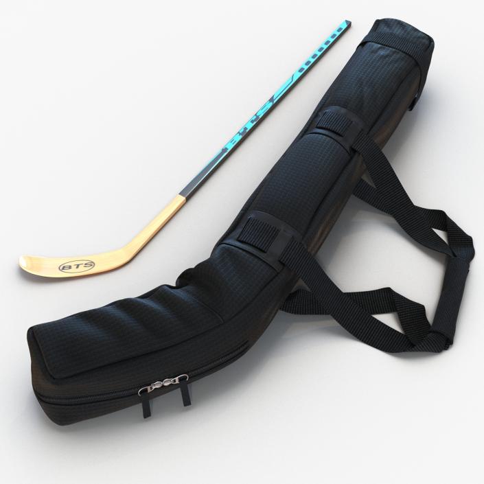 3D model Hockey Stick Bag Set