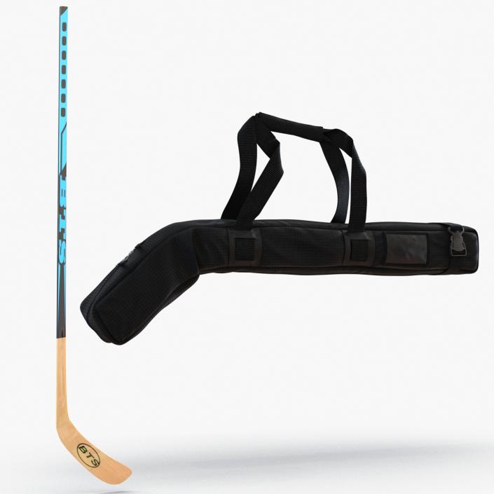 3D model Hockey Stick Bag Set