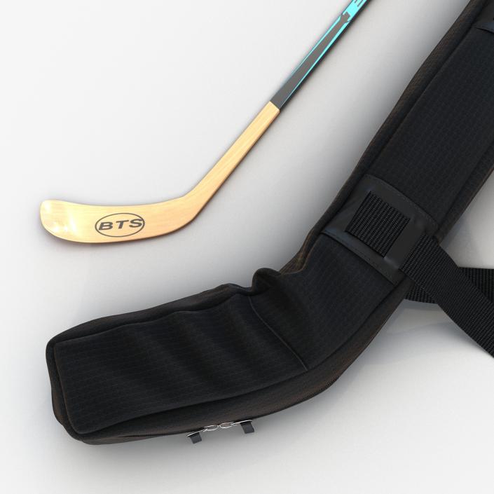 3D model Hockey Stick Bag Set