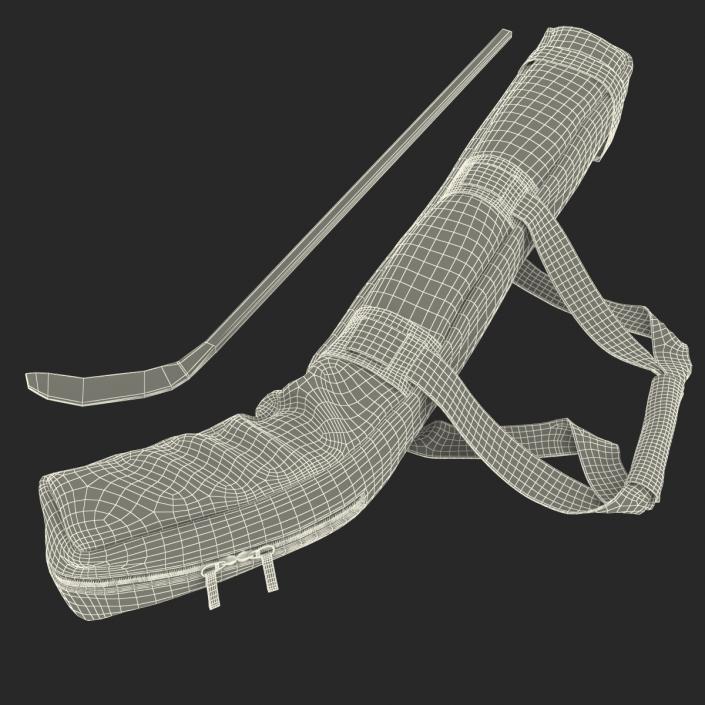 3D model Hockey Stick Bag Set