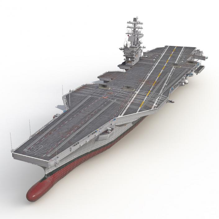 USS Ronald Reagan CVN 76 3D model