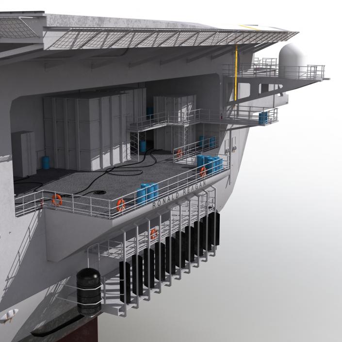 USS Ronald Reagan CVN 76 3D model