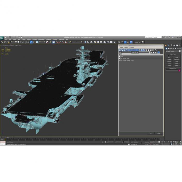 USS Ronald Reagan CVN 76 3D model