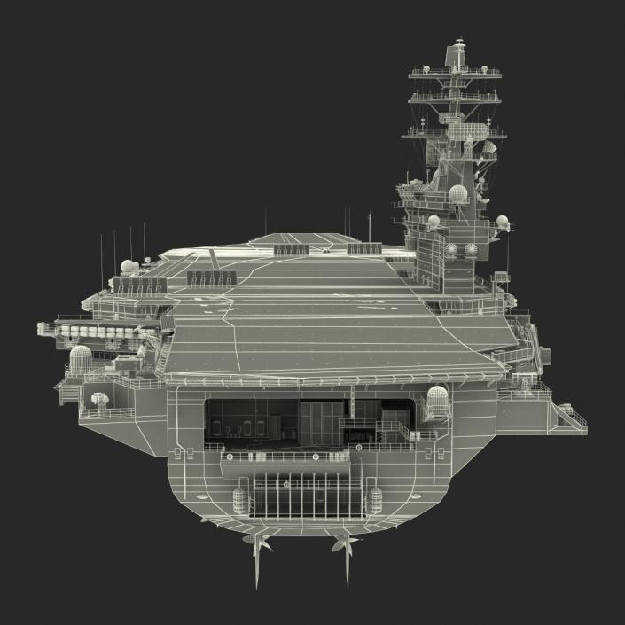 USS Ronald Reagan CVN 76 3D model