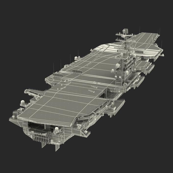 USS Ronald Reagan CVN 76 3D model