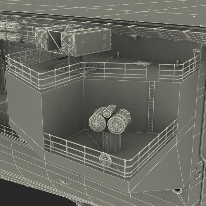 USS Ronald Reagan CVN 76 3D model