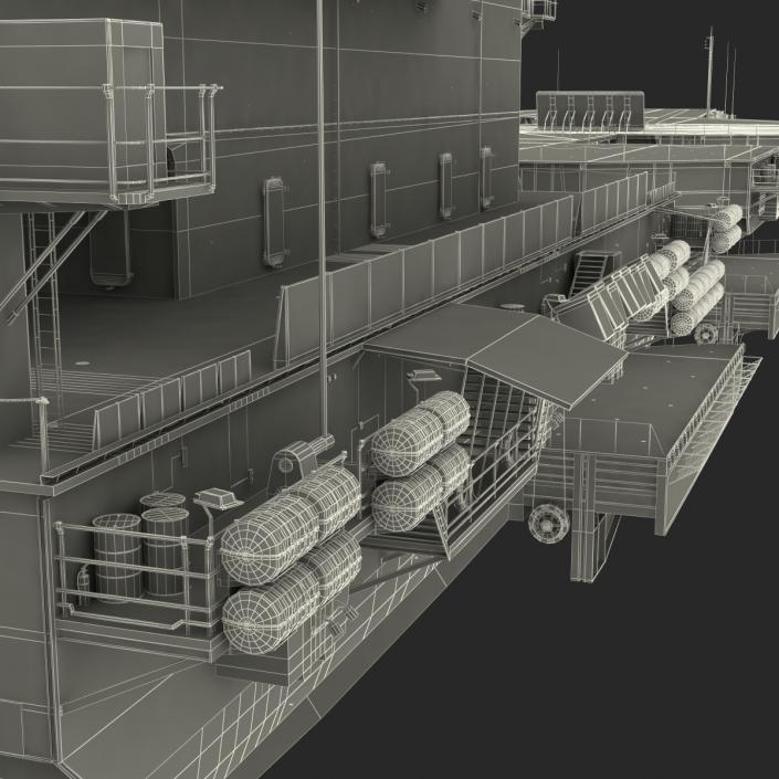 USS Ronald Reagan CVN 76 3D model