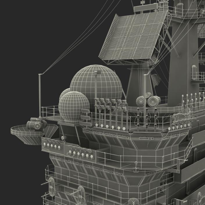 USS Ronald Reagan CVN 76 3D model