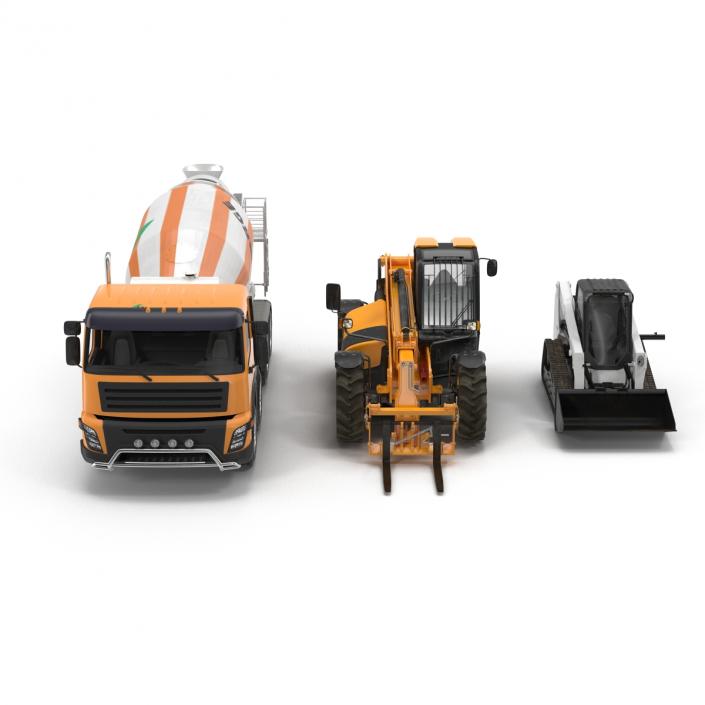 Industrial Vehicles Big Collection 3D model