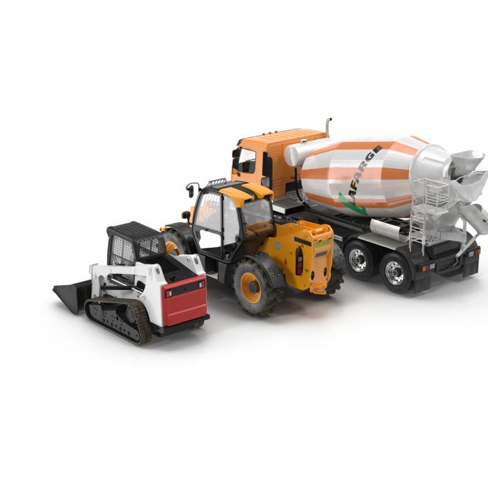 Industrial Vehicles Big Collection 3D model